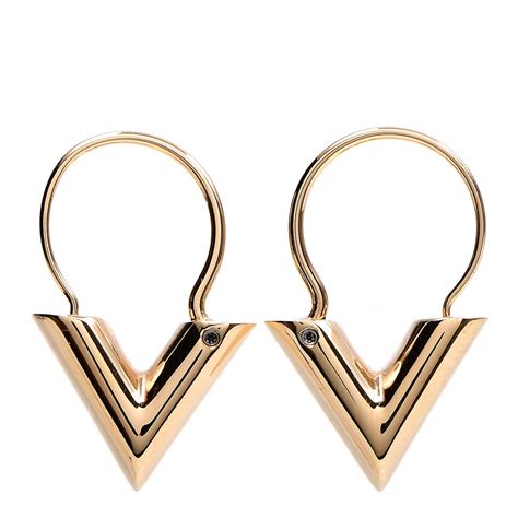 louis vuitton v earrings